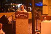 Dharma Sabha: Shri Praveen Kadle, President Standing Committee addresses the audience (Pic Courtesy: Shri Dinesh Karkal)